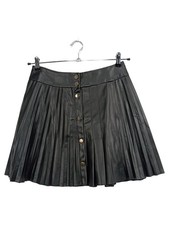 Zara Jupe Plissée Femme Noir