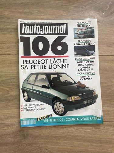 Revue auto journal 1991 - revue, l'auto-journal