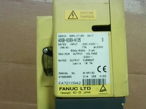 Fanuc a06b 6089 h105 servo - fanuc,