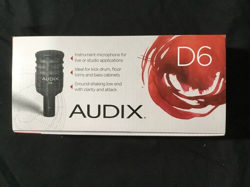 Brand new audix dynamic - d6,