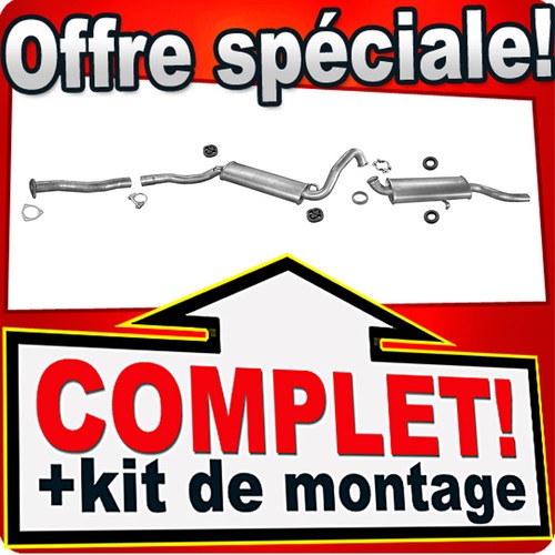 échappement pour audi 90 - pour,