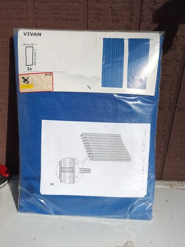 Ikea vivan blue window - blue,