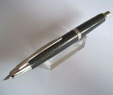 STYLO PLUME RETRACTABLE PILOT MODELE CAPLESS GRAPHITE CARBONE NOIR J387
