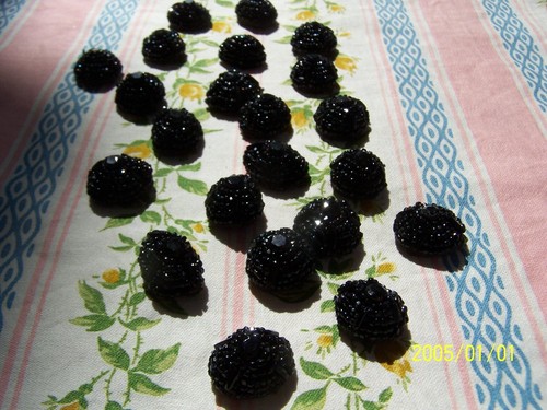 Lot anciens boutons en - de, 4
