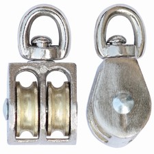 Poulie 1/2 " Double Avec Eddy