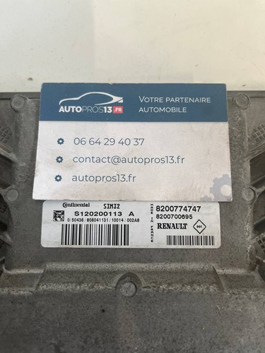 Calculateur moteur renault - calculateur,
