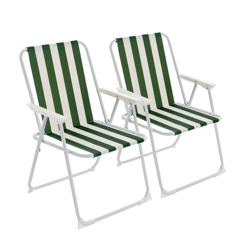 Plage métal chaises - métal,