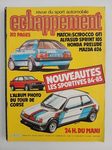 Echappement 176 1983 - echappement, n°176
