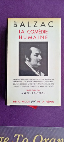 Pléiade balzac comédie - balzac,