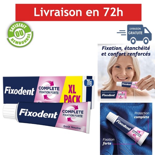 Fixodent crème adhésive pour - crème,