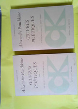 Oeuvres poétiques - 2 volumes - Oeuvres complètes - Alexandre Pouchkine - Aleksa