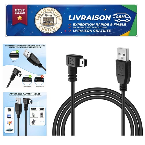 Câble usb mini - câble,