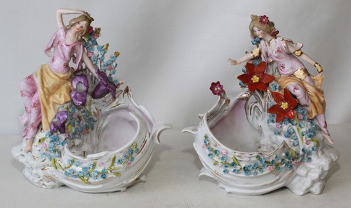 Paire bouquetières vase - paire,