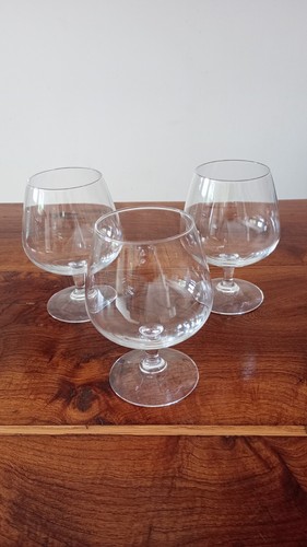 Verres cognac en cristal - à,
