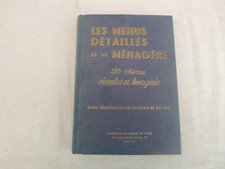 GASTRONOMIE HENRI PAUL PELLAPRAT LES MENUS DETAILLES DE LA MENAGERE 180 MENUS
