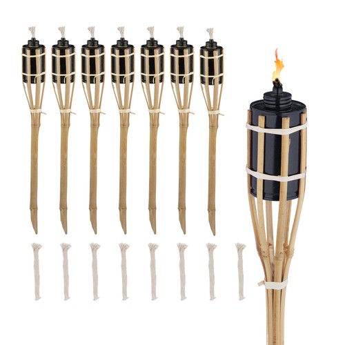 Torche bambou flambeau