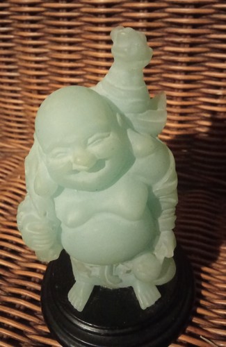 Statuette bouddha rieur - bouddha, rieur.
