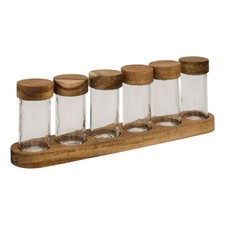Lot de 6 Pots à Épices en