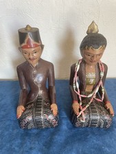 Couple de mariés bois