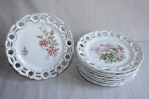 Assiettes anciennes à - 10,