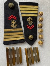 insignes épaulettes commandant infant colonial galons métal lieutenant colonel