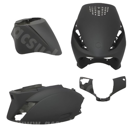 Kit carénage tnt noir - de,