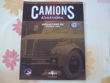 MAGAZINE CAMIONS D'AUTREFOIS N°33 BERLIET GBH M3 1968