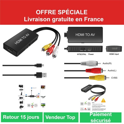 Adaptateur hdmi vers - adaptateur,