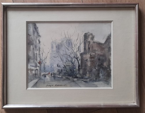 Aquarelle georges rouault - aquarelle,