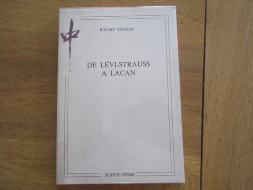 Levi strauss lacan - de, levi-strauss
