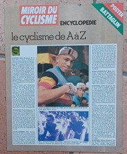 Encart Poster Encyclopédie MIROIR du CYCLISME N° 313 BATTAGLIN Février 1982