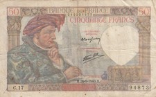 France 50 Francs Jacques Coeur