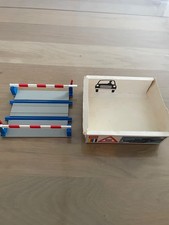 Lego 1 x railroad crossing gate / passage a niveau avec boite