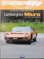 Fascicule Quattroruote Collection LAMBORGHINI MIURA Miniature Voiture Livre Book