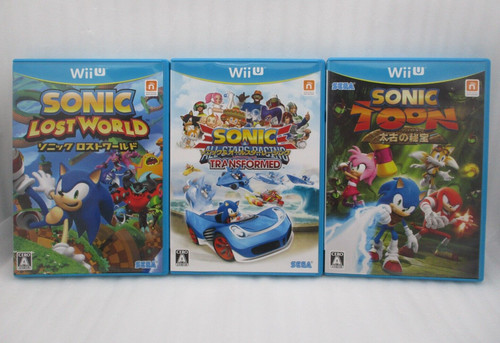 Logiciel nintendo wiiu - nintendo, sonic