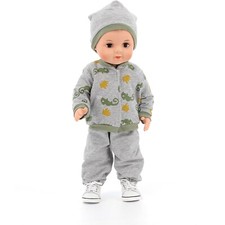 Baigneur Petit Colin 40 cm Chris à jambes droites - Petitcollin 204074