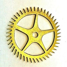 Roue échappement 46 dents 36,8mm  pendule horloge Morbier pendel uhr clock 37 3