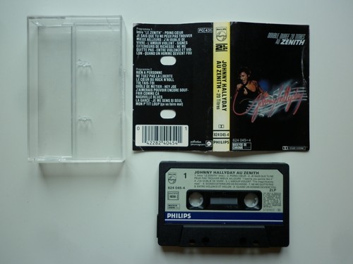 Johnny hallyday cassette - johnny,