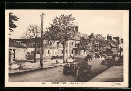 Cpa commentry rue - cpa,