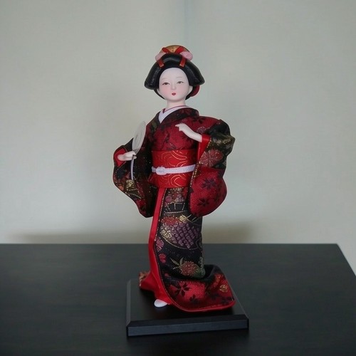 Vintage japanese geisha doll - geisha,