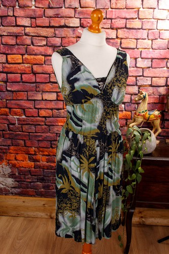 Robe été vintage verte - d'été,