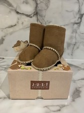 bottes bébé just peau de mouton 0-6 mois jamais portées neuves avec boite