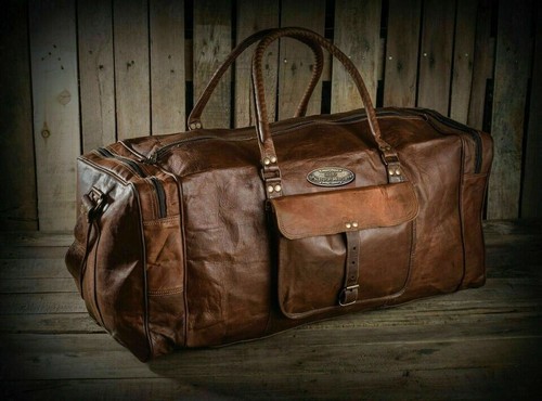 Grand sac voyage vintage en - de,