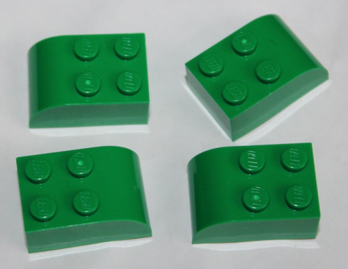 Lego green bricks - x,