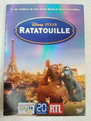 Dvd dessin animé - dessin, ratatouille