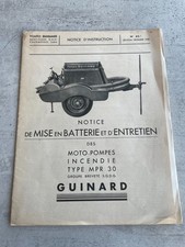 NOTICE D’ENTRETIEN MOTO
