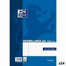 Lames de rechange Oxford OptikPaper Bleu A4 100 Volets [24 Unités]