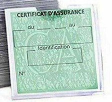 Porte vignette assurance