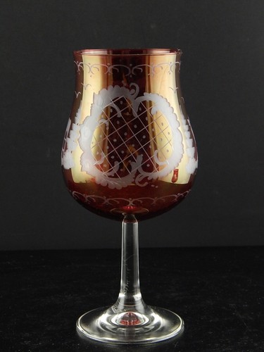 Antique verre calice cristal - calice,