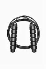 Corde à sauter pour gym sport fitness crossfit en vitesse rope réglable noire